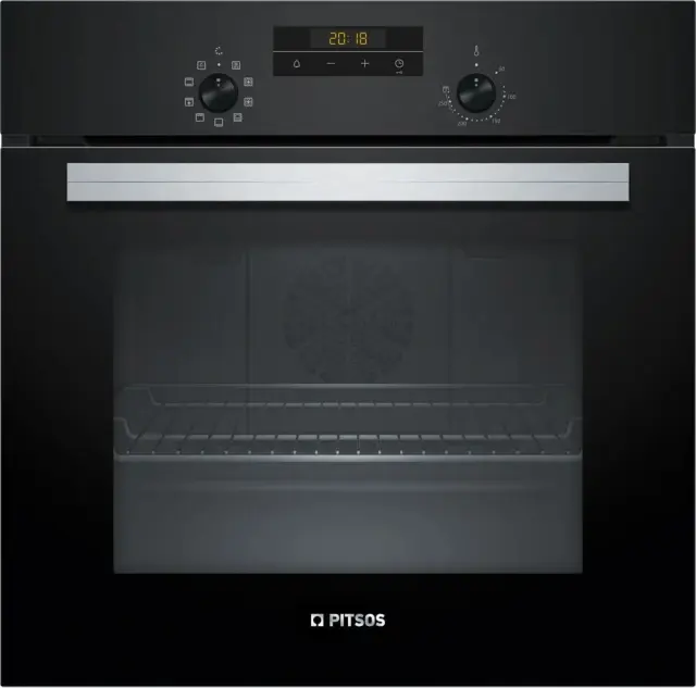 Pitsos PH12M41B0 Φούρνος κάτω Πάγκου 66lt Π59.4εκ. Μαύρος
