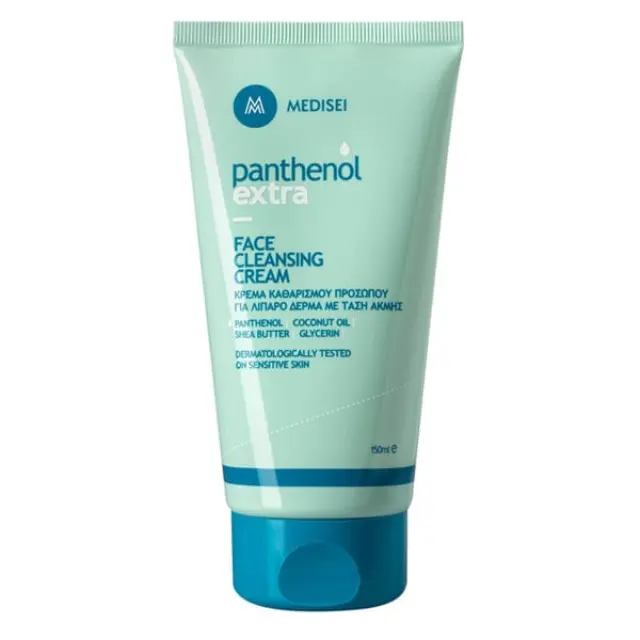 Medisei Panthenol Extra Face Cleansing Cream Κρέμα Καθαρισμού Προσώπου, 150ml