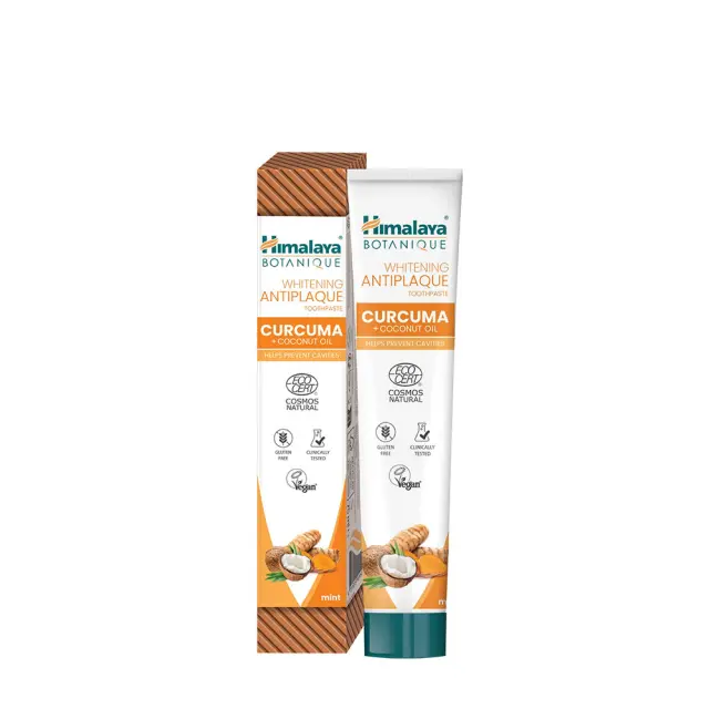 Himalaya Botanique Whitening Antiplaque Curcuma Toothpaste