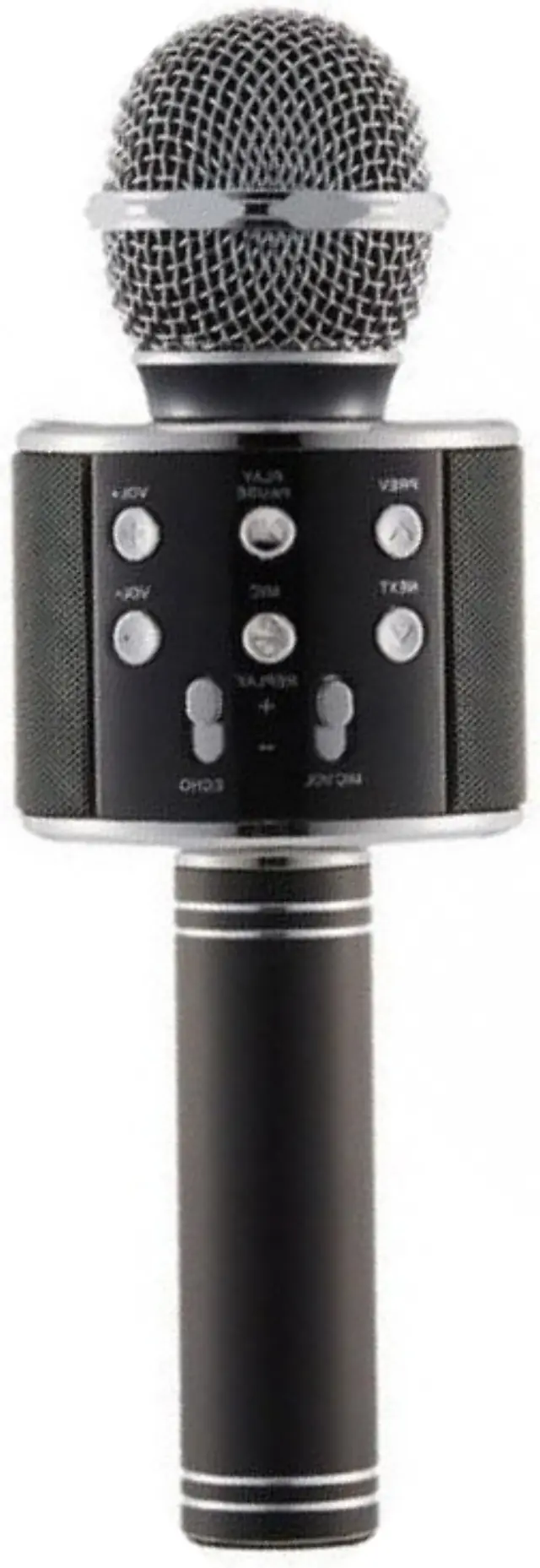 WSTER WS-858 Ασυρματο Μικροφωνο Karaoke WS-858 Μαυρο 3