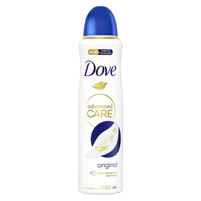 DOVE Advanced Spray Αποσμητικό 150ml Original