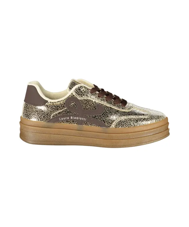 Laura Biagiotti – Γυναικεία Sneakers 9804-GOLD Χρυσό