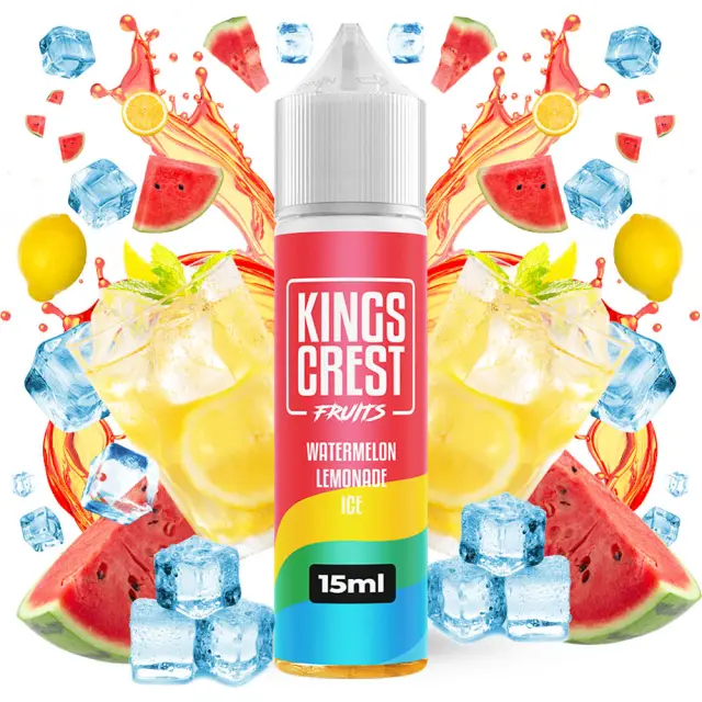 Kings Crest Fruits Watermelon Lemonade Ice 15ml/60ml Flavorshot