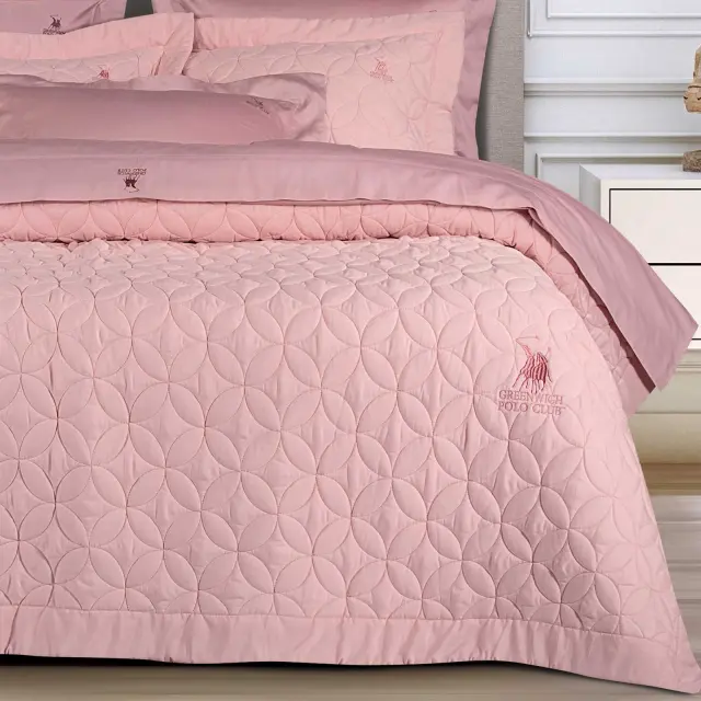 Κουβερλί 240x250 King Size Classic Greenwich Polo Club 2359 Nude 100% Microfiber 2