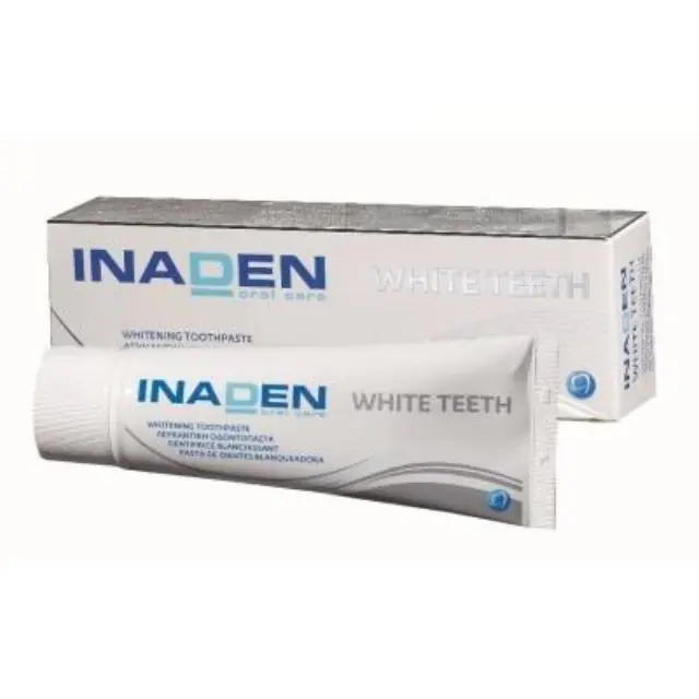 Inaden White Teeth Λευκαντική Οδοντόκρεμα για Καθημερινή Χρήση, 75ml