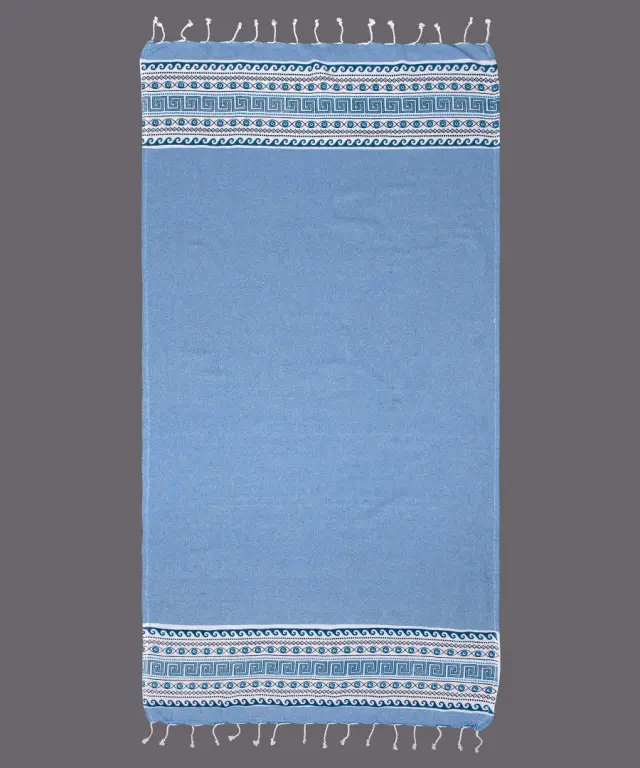 Pestemal nkp555 (90cm x 180cm) τυρκουάζ - -