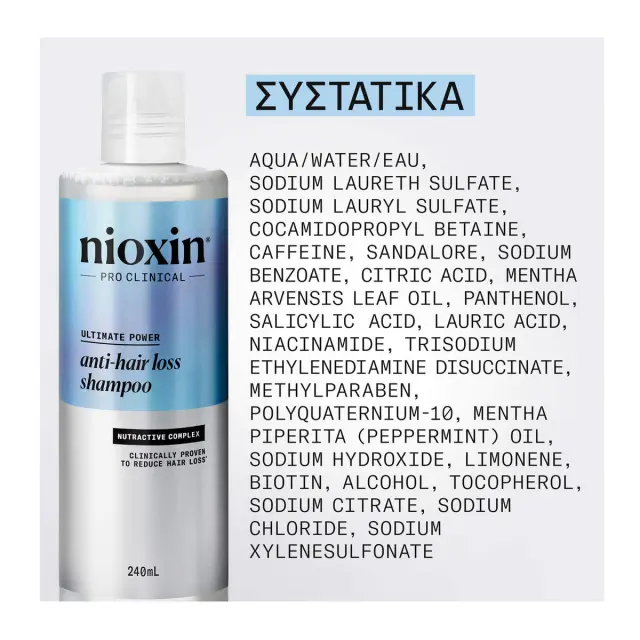 Nioxin Pro Clinical Anti-Hair Loss Shampoo 240ml 3