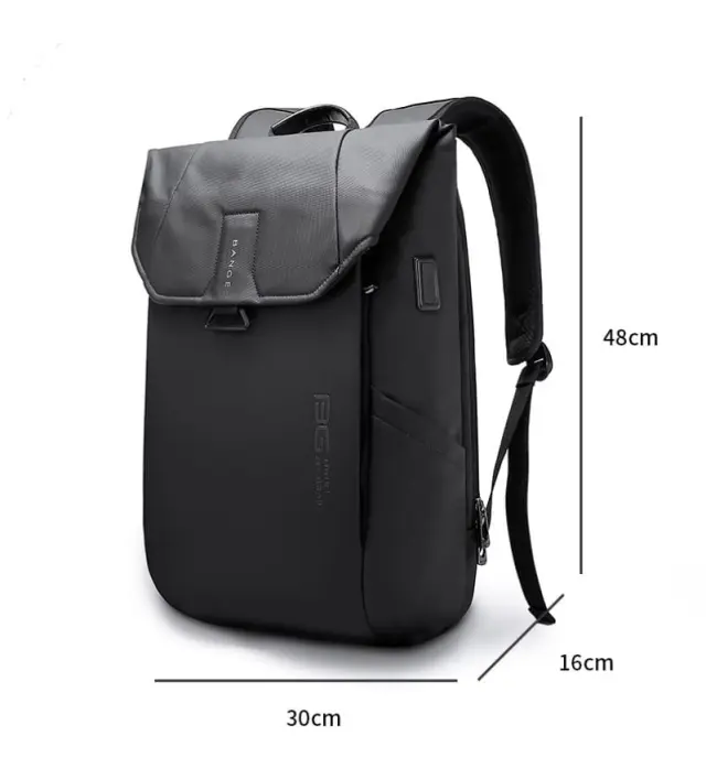 Σακίδιο πλάτης 26L Laptop 15,6” Bange 2575 μαύρο - One Size 2