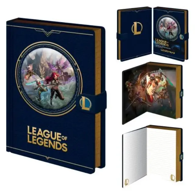 Σημειωματάριο Premium LEAGUE OF LEGENDS - Notebook A5 SR2404619 2