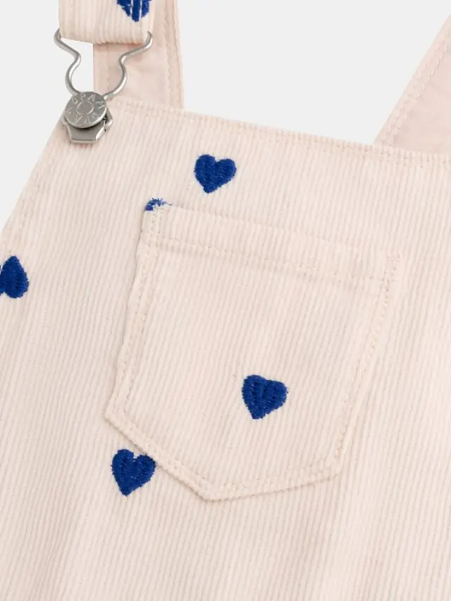 Παιδικό Φόρεμα Blush Hearts ΡΟΖ 2