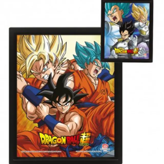 Pyramid Τρισδιαστατο Καδρο DRAGON BALL SUPER - Friends or Rivals - 3D 26x20cm σε Ξυλινο Πλαισιο (EPPL71383)
