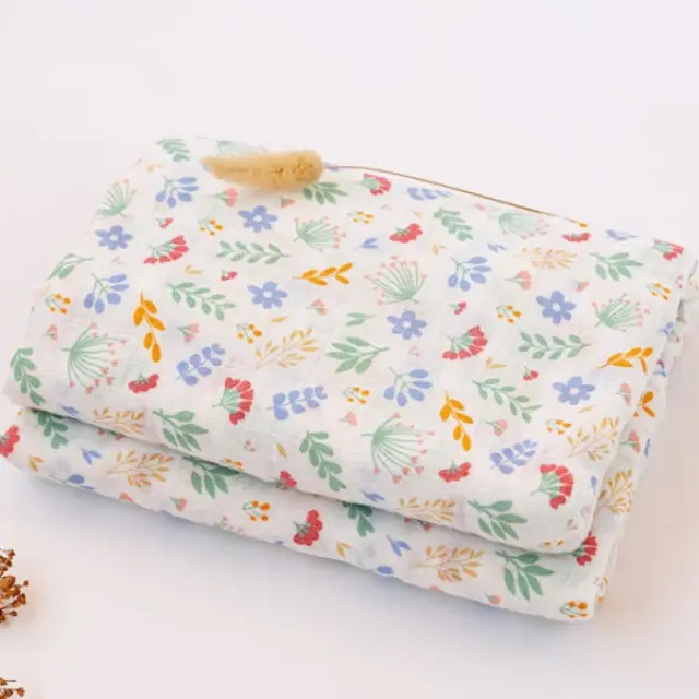 Kiokids Πάνα Μουσελίνα Bamboo Spring 120x120εκ. 3