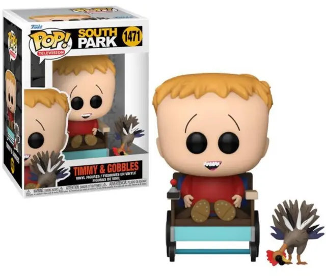 Funko POP! Television: South Park - Timmy & Gobbles #1471 Vinyl Figure
