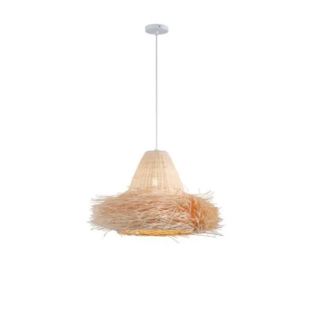 SISAL ΦΩΤΙΣΤΙΚΟ ΚΡΕΜΑΣΤΟ BAMBOO 1XE27 MAX 40W Ξύλο
