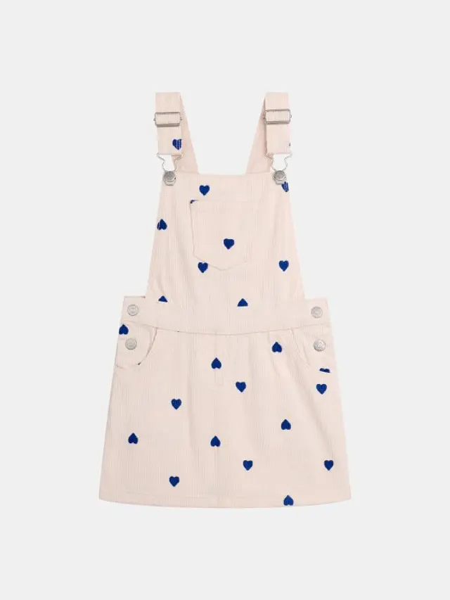 Παιδικό Φόρεμα Blush Hearts ΡΟΖ