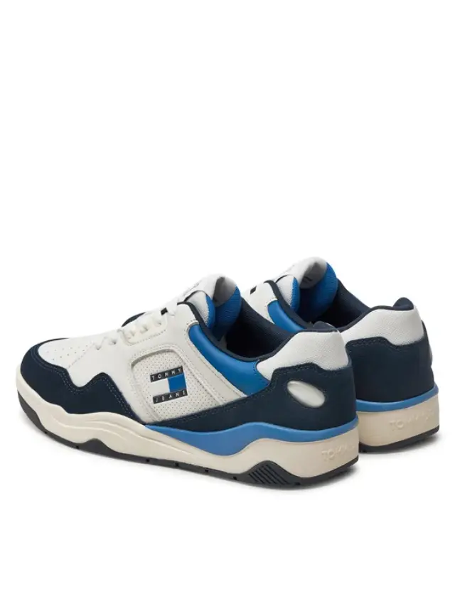 Tommy Hilfiger - Ανδρικά Sneakers Tjm New Basket Sneaker Lc EM0EM01500-C1G Μπλε 3