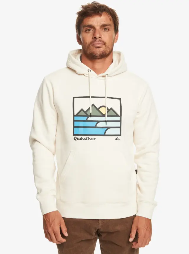 QUIKSILVER LANDSCAPE LINES -ΦΟΥΤΕΡ ΑΝΔΡΙΚΟ WHITE