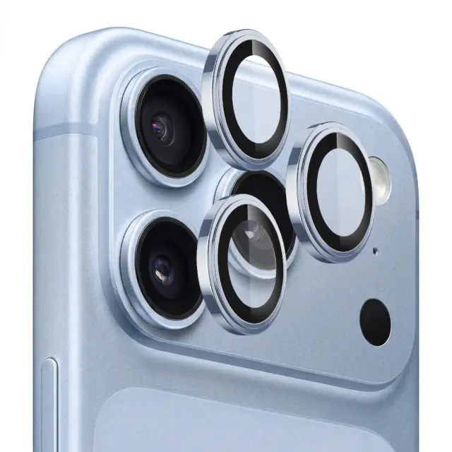 Lito® S+ Προστασία για Κάμερα για iPhone 18 Pro/18 Pro Max- Light Blue