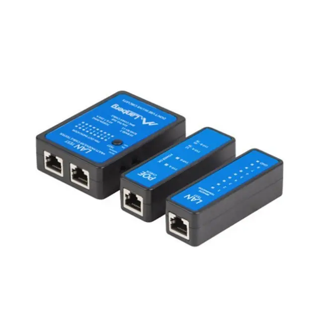 Lanberg Network LAN Tester PoE / RJ45 / RJ11 / COAXIAL Cable (NT-0404)