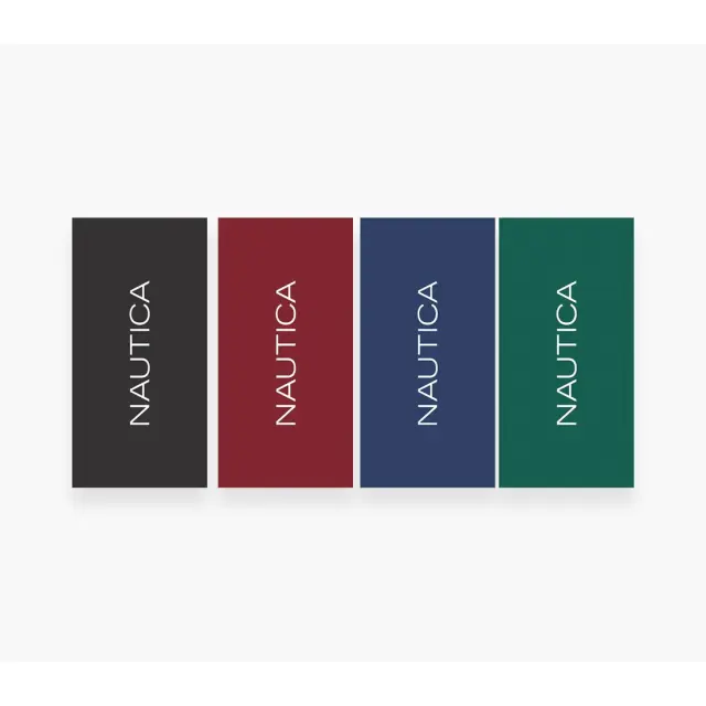 Nef-Nef Homeware Πετσέτα Θαλάσσης Nautica Logo 80x160 Μπλε 2