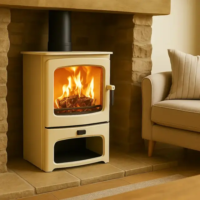 Charnwood Aire 5 Store Stand Almond Σόμπα ξύλου