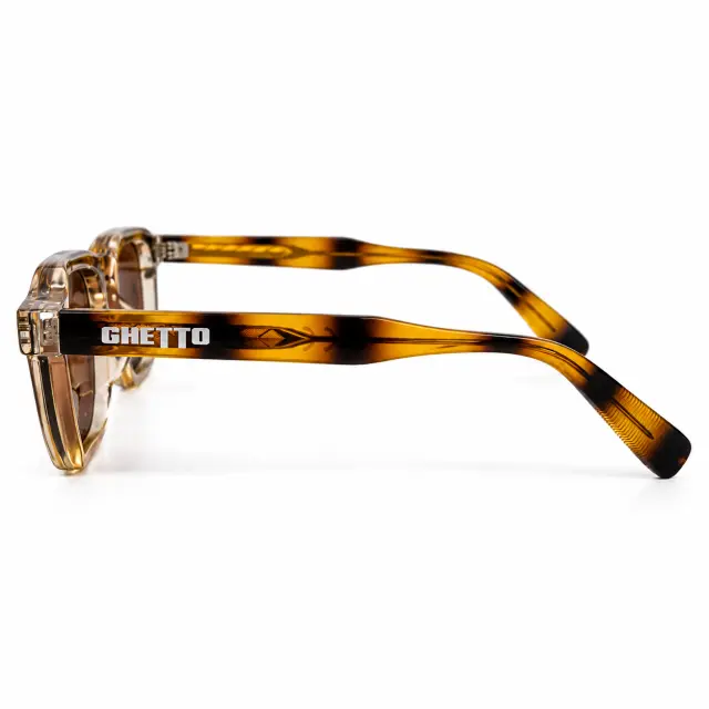 Ghetto Sunglasses Amber Tortoiseshell | Unisex 2