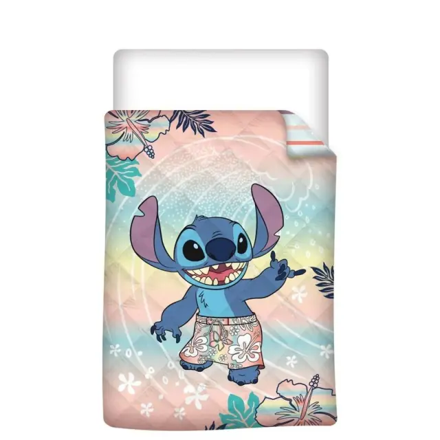 AyMax Disney Stitch Beach Παπλωματοθήκη Quilt Cover 140x200cm