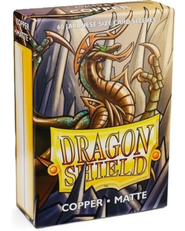 Dragon Shield Japanese Matte Sleeves - Copper 'Munay' (60 Sleeves)