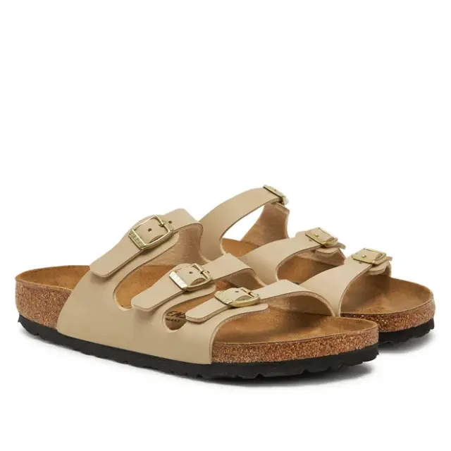 Ανατομικά Σανδάλια Birkenstock Florida 1029265 Μπεζ Narrow Fit Μπεζ - 38 2