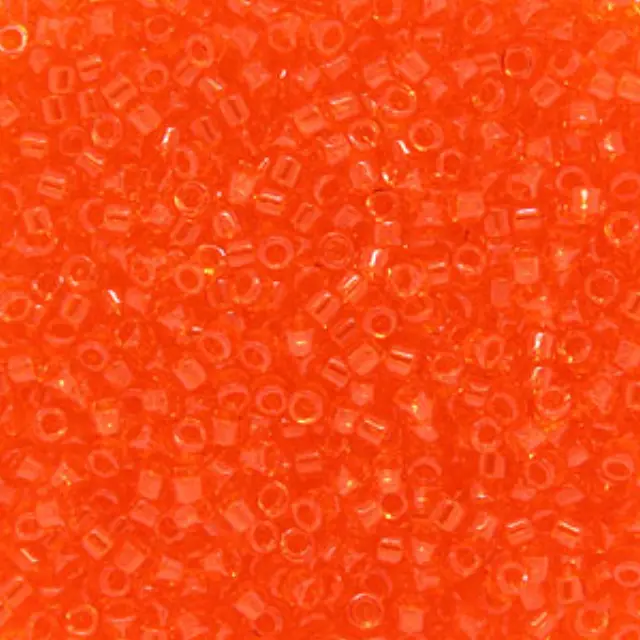 Χάντρα Miyuki Delica 11/0 - DB0703 - Transparent Orange ~7gr