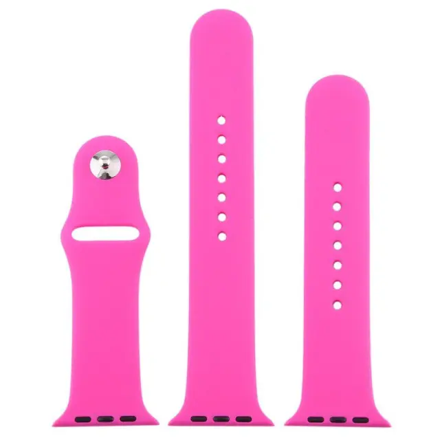 Λουράκι 3in1 για AppleWatch 38/40/41/42(series 10/11/12)mm- Fuchsia OEM