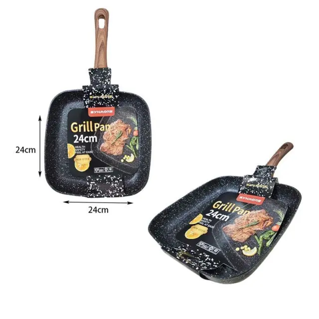 Maifanshi Τηγάνι 24cm - GrillPan 0248013 2