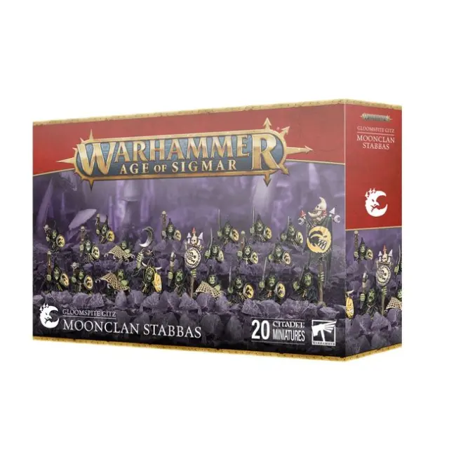 Warhammer Age of Sigmar : Gloomspite Gitz: Moonclan Stabbas