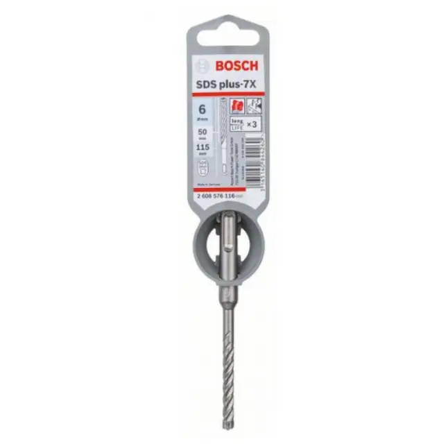 Τρυπάνι Πιστολέτου SDS PLUS-7X BOSCH 5x50x115mm