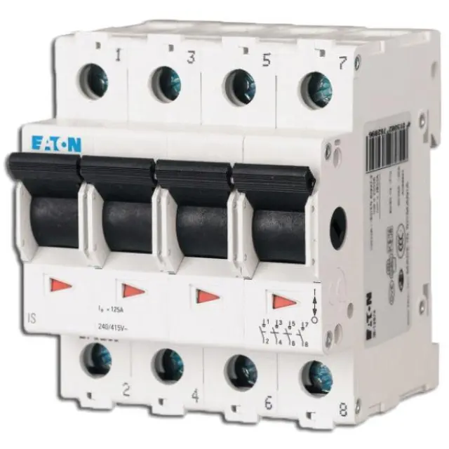 Main switch IS-32/4 4P 32A 240/415V AC
