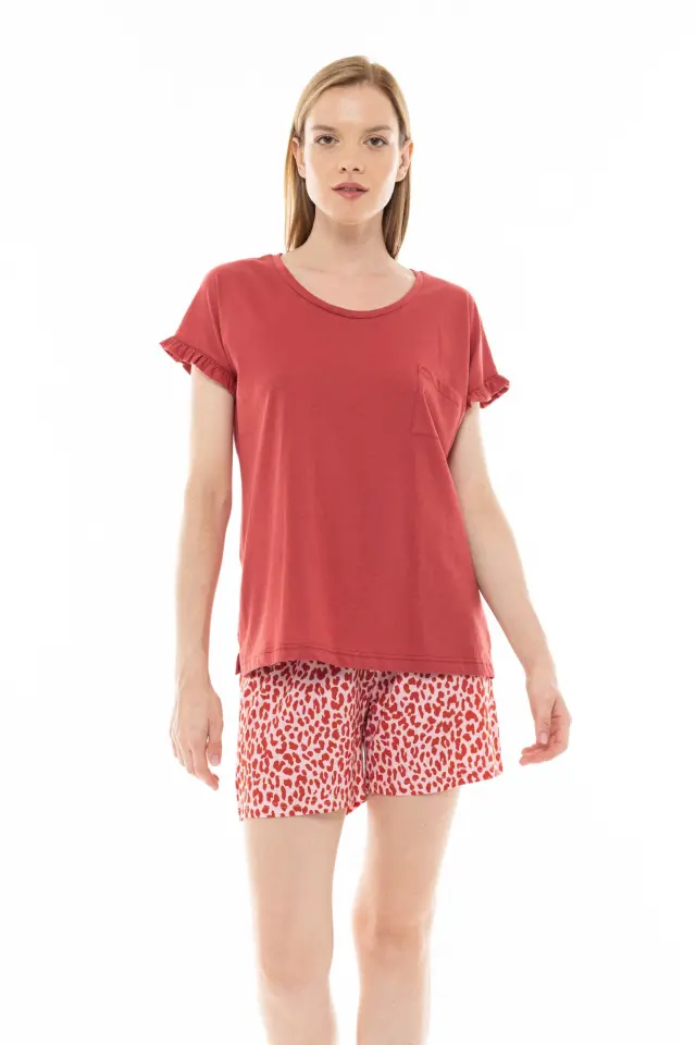 S1214 - Type - PYJAMA CAPRI PINK LEO - XL 2