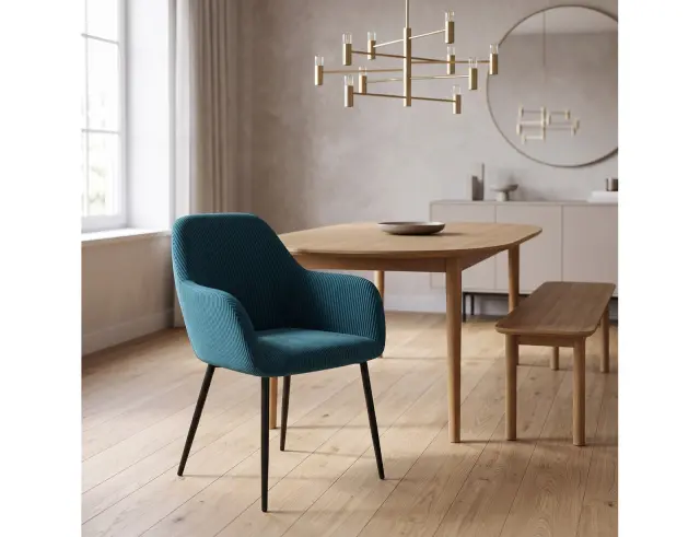 Καρέκλα Atomic Home Deco Factory με διαστάσεις 59x55.7x85cm - Blue HD0477
