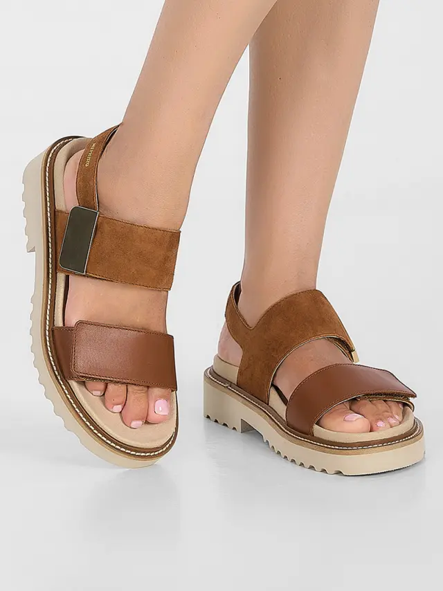 Mephisto Πέδιλα Γυναικείο δέρμα/δέρμα Nubuck Καφέ MEP/VIOLAINE CHILI 2
