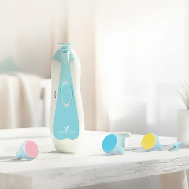 Cangaroo Ηλεκτρική Λίμα για Βρέφη και Ενήλικες Nailina Blue 3800146273019 2
