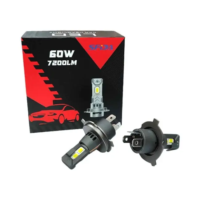 SFIDA Φώτα αυτοκινήτου H4/HB2/9003 V19 60W 7200LM - LED Car Headlight 024043