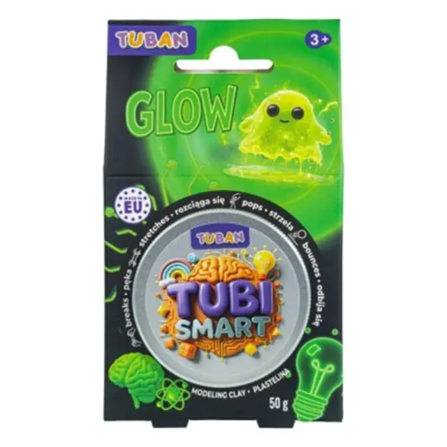 TUBI SMART - Glow! Πλαστελίνη νέας γενιάς / TU3849 (Tuban)