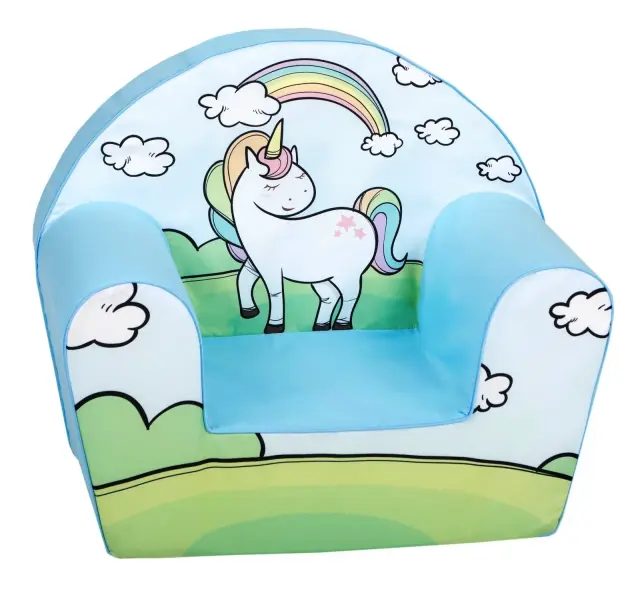 Delsit Παιδική Πολυθρόνα Με Μπράτσα Rainbow Unicorn