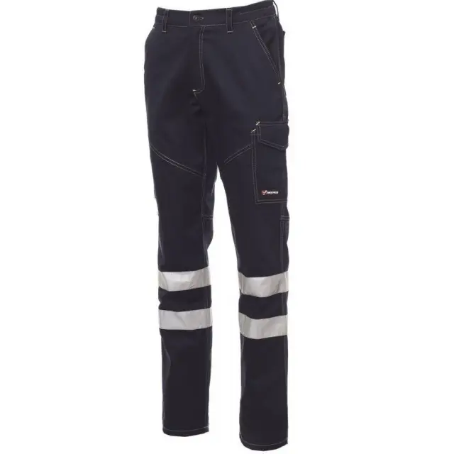 Παντελόνι Εργασίας με ανακλαστικές λωρίδες Payper Worker Reflex navy blue 001258-0331-NB