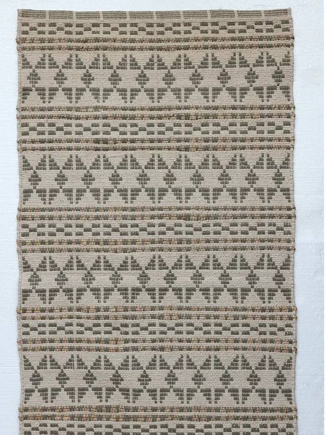 Χαλάκι βαμβακερό (60x120) Lopa Beige Palamaiki