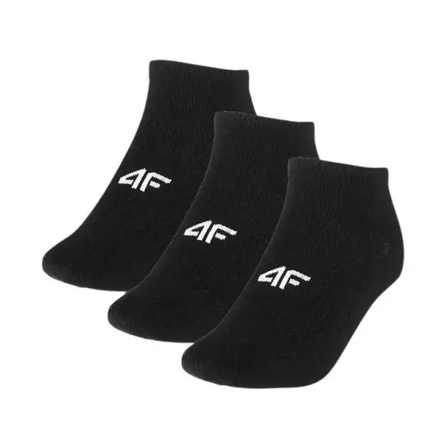 4F Athletic Socks Black 3 Pairs 4FWMM00USOCM442-20S - 39-42