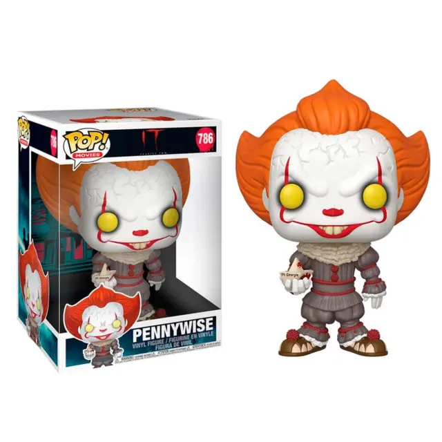 Φιγούρα Funko POP! Movies: IT Chapter Two - Pennywise with boat Jumbo 10" 786 Vinyl Figure