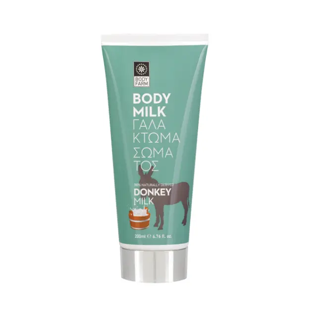 Bodyfarm Donkey Milk Body Milk 200ml (Γαλάκτωμα Σώματος με Γάλα Γαϊδούρας)