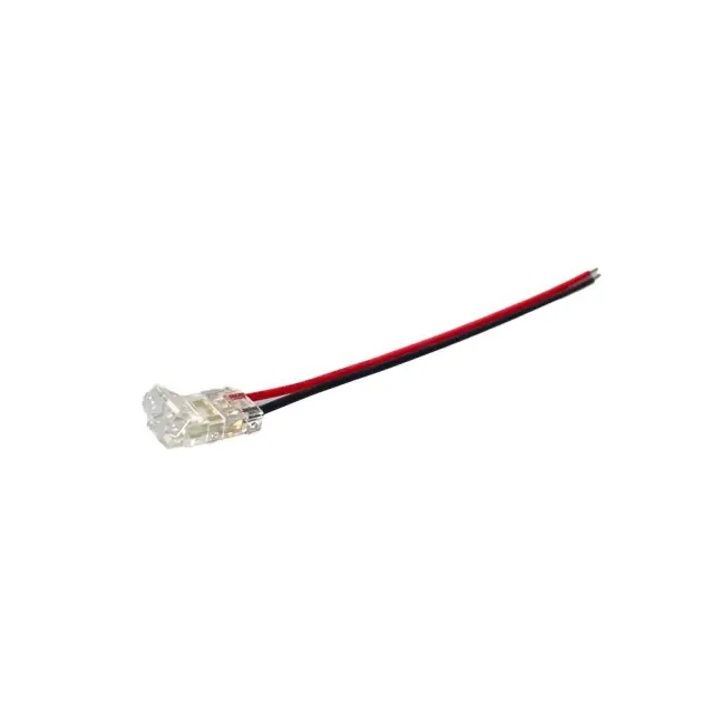 Aca Light ΚΑΛΩΔΙΟ ΤΡΟΦΟΔΟΣΙΑΣ ΓΙΑ 10mm ΜΟΝΟΧΡΩΜΗ 2835 COB ΛΩΡΙΔΑ LED