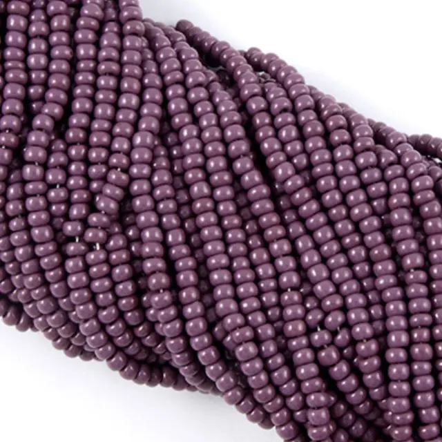 Χάντρα Seed Beads Τσεχίας 11/0 - Purple - 6 Κορδόνια x 50cm