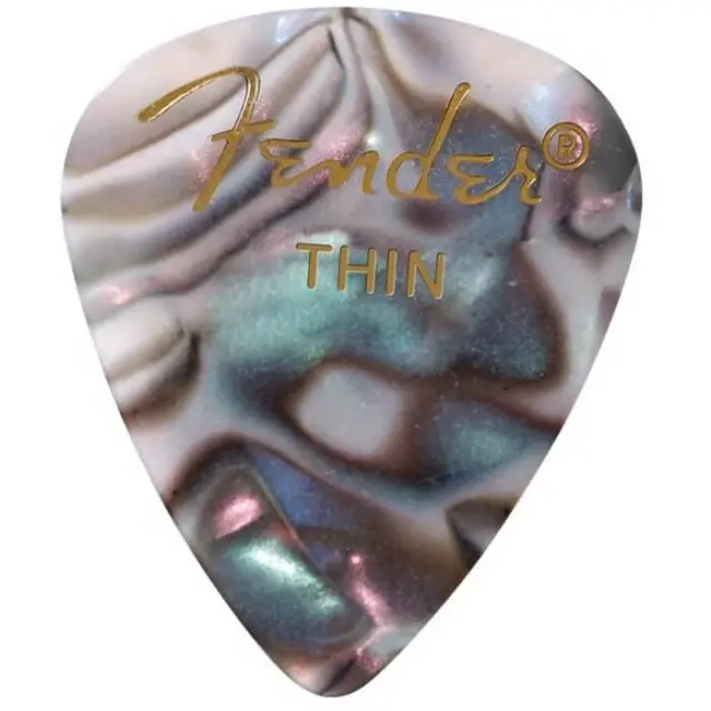 Fender Abalone Thin Πέννες (12 τεμάχια)